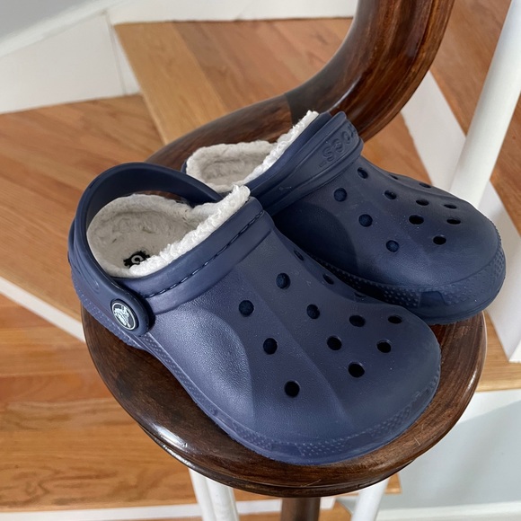 CROCS Other - Kids fuzzy crocs.